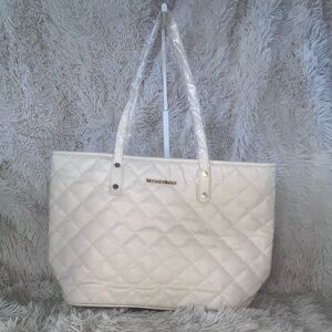 Montana West white tote bag